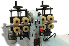 ADN automatic feed system for straight tubes with 4+4 rollers diameter 20-114 mm   3-4   (NOT for taper parts), with adjustable speed by inverter (hinged for “manual” feed)