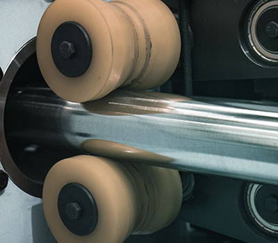 garboli polishing tubes machine - detail
